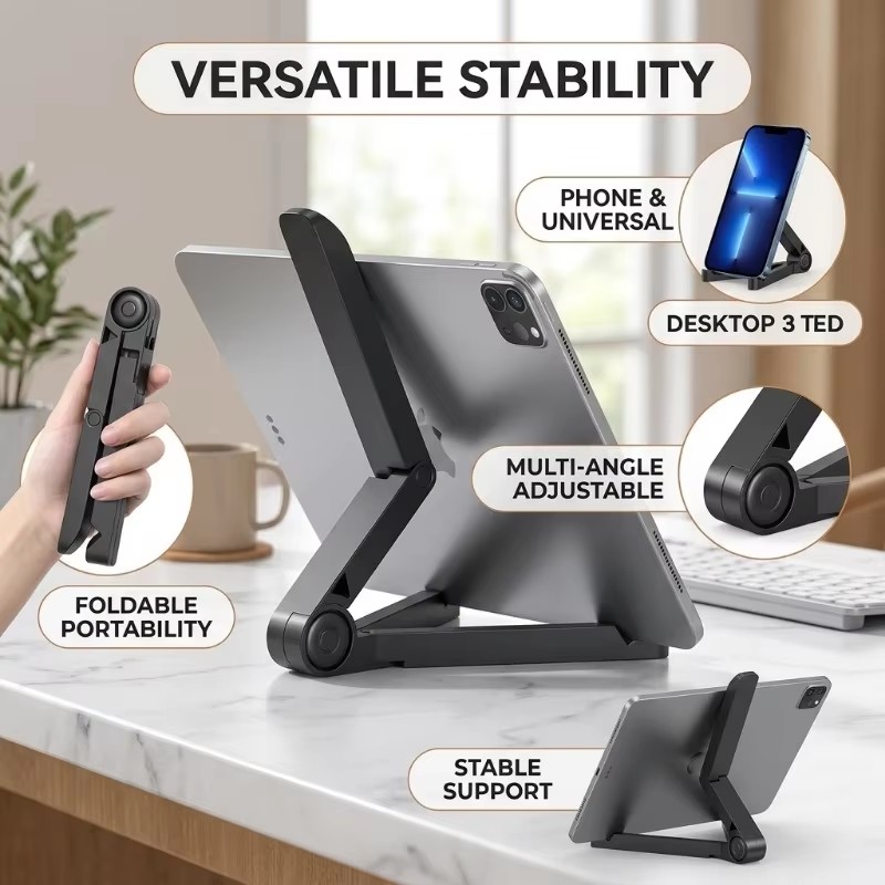 Tablet Accessories Samsung - Evrensel Katlanabilir Tablet Tutucu iPad Air