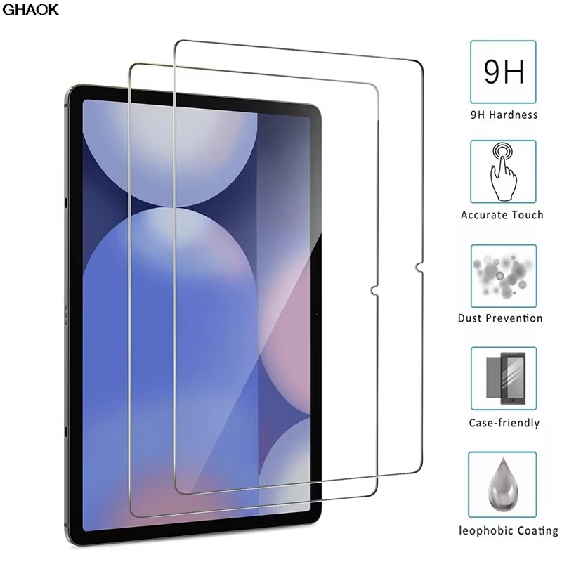 Tablet Accessories For Samsung - 2 adet 9H Temperli Cam Tam