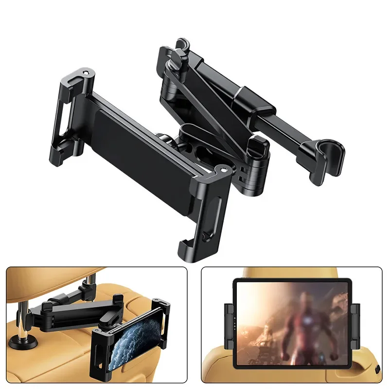 Tablet Car Mount - 360 Derece Dönen Ayarlanabilir Araba Kafalık