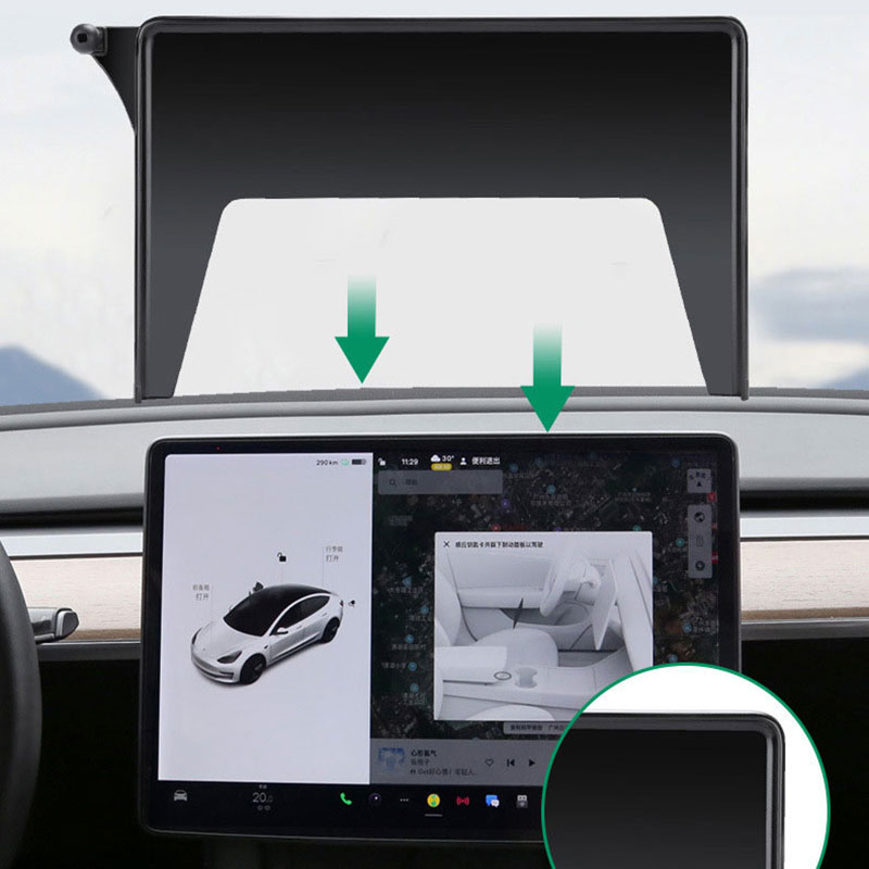 Tesla Tablet Accessories - Tesla Model3/Y Ekran Telefon Tutucu Tabanı,