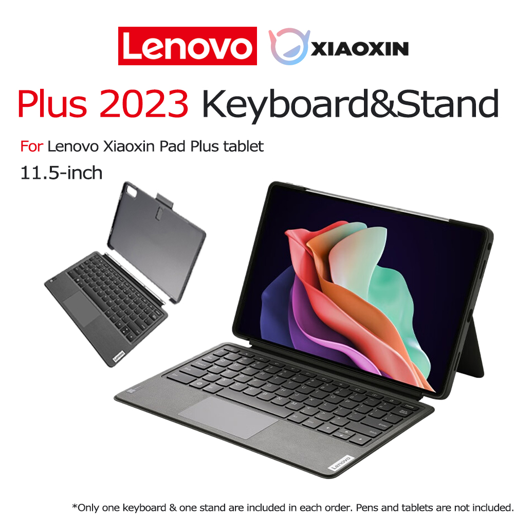 Tablet Accessories Kit - Lenovo Manyetik Klavye Paketi Standı Xiaoxin