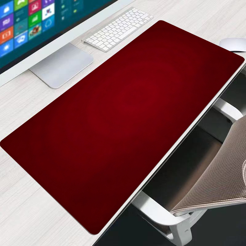 Laptop Tablet Accessories - Kırmızı Mouse Pad Ofis Genişletilmiş Masa