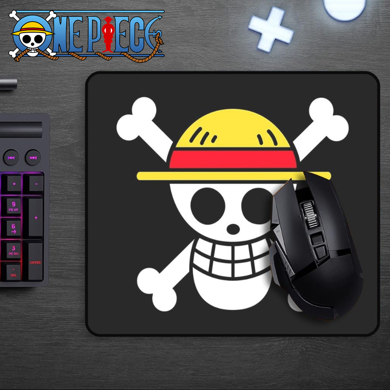 Laptop Tablet Accessories - Karikatür Tek Parça Luffy Kafatası Mouse