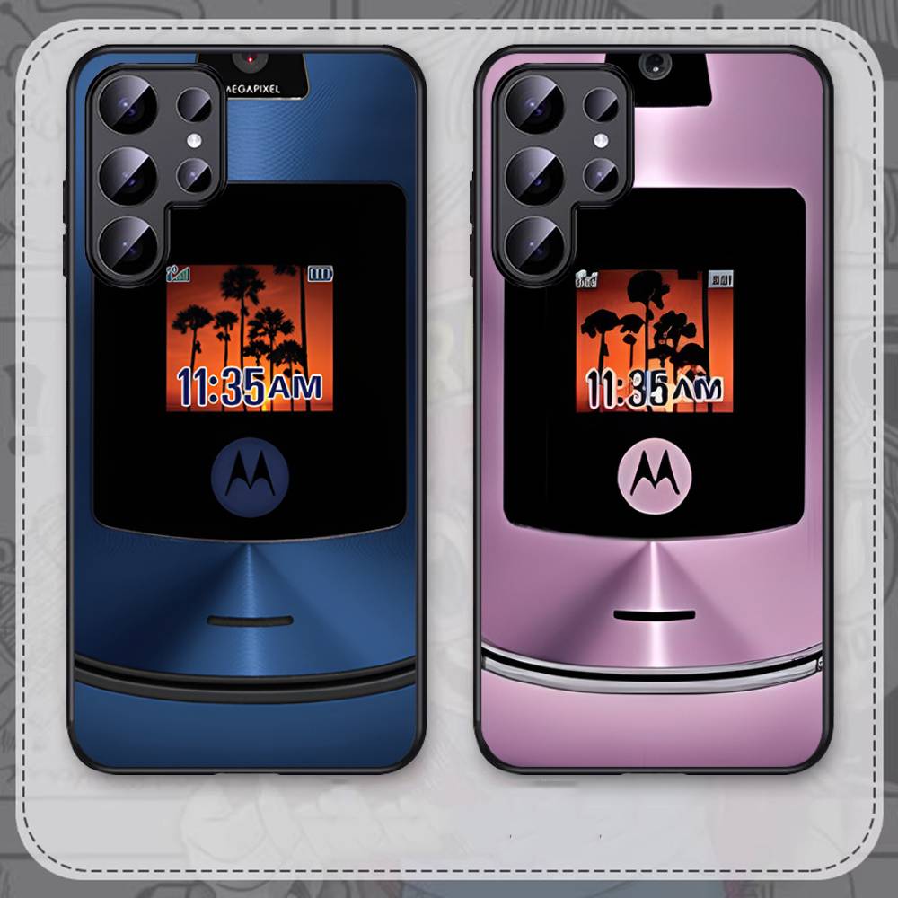 Motorola Tablet Accessories - M-Motorolas Razr Pembe Telefon Kılıfı Samsung
