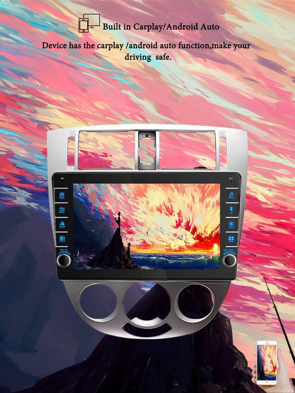 8G + 128G Android 14 Chevrolet - Tablet Danish Mobile & Accessories Faisalabad incelemesi ve fiyatı