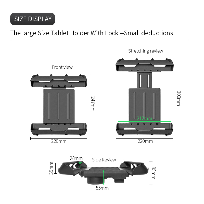 Evrensel Anti-hırsızlık Tablet - Tablet Car Mount incelemesi ve fiyatı