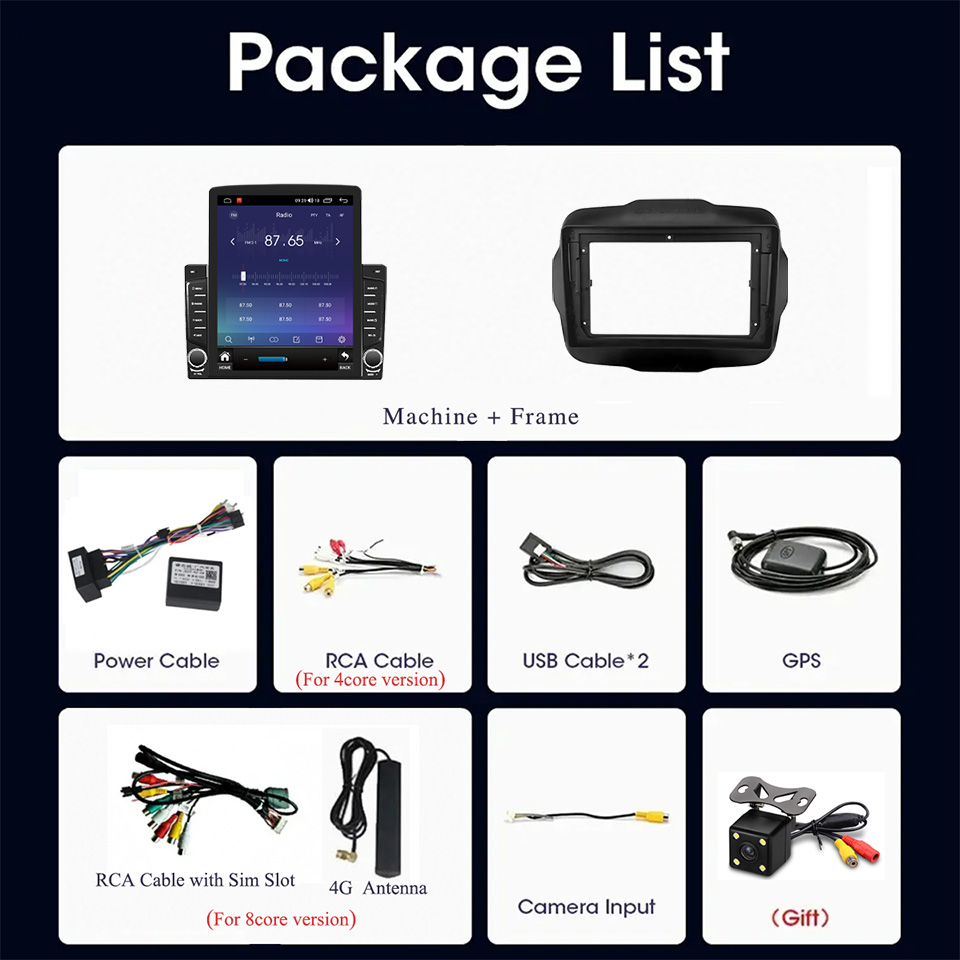 8G+128G Android 14 Jeep Renega - Tablet Danish Mobile & Accessories Faisalabad incelemesi ve fiyatı