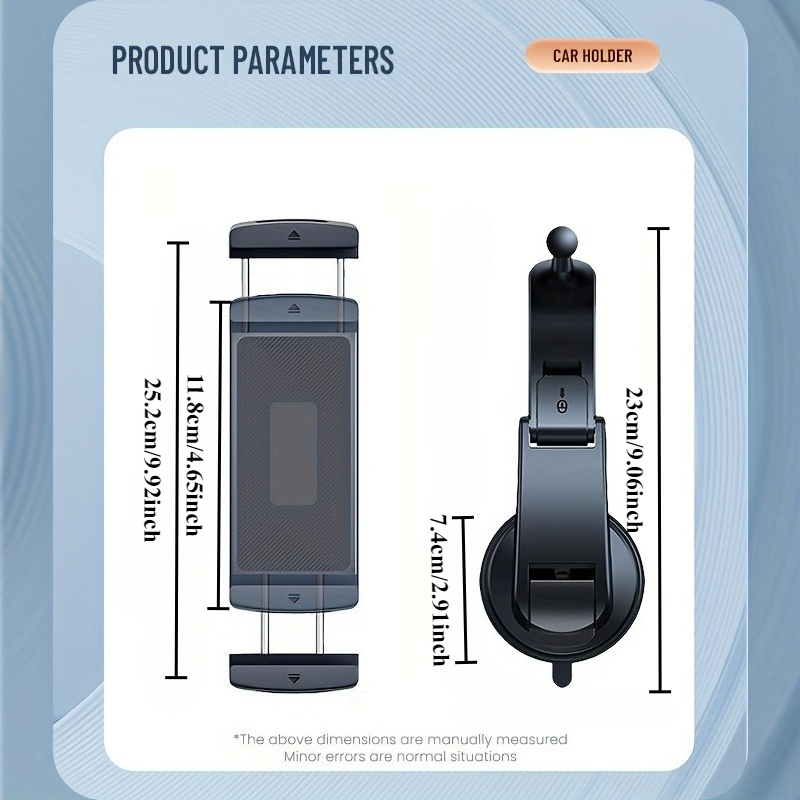 Süper güçlü vantuzlu tip araç  - Tablet Car Mount incelemesi ve fiyatı
