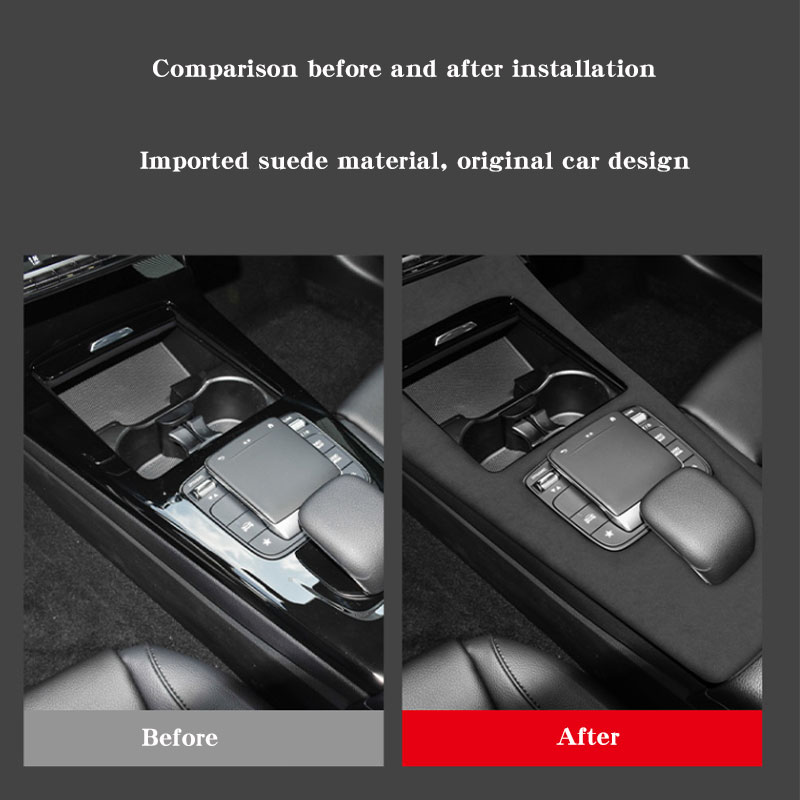 Araba Merkezi Konsol Süet Tarz - Tesla Tablet Accessories incelemesi ve fiyatı