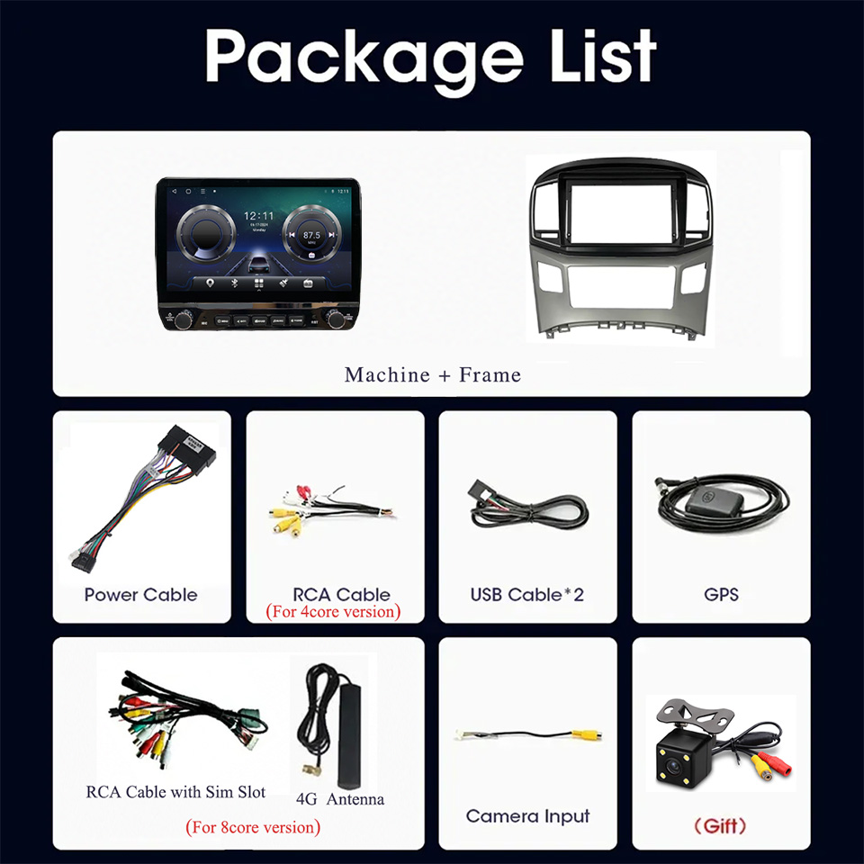 Hyundai H1 Starex 2015-2018 iç - Tablet Danish Mobile & Accessories Faisalabad incelemesi ve fiyatı