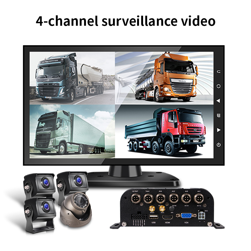 10.1 inç 4CH 4G 1080P HDD Mobi - Mobile & Tablet Accessories incelemesi ve fiyatı