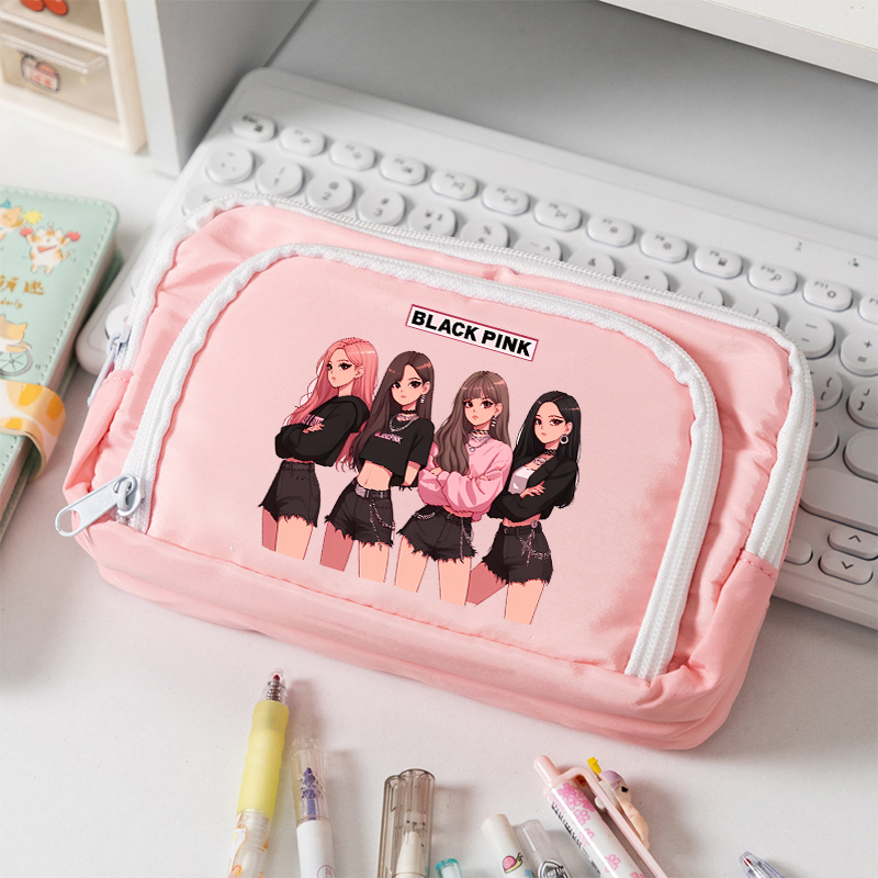 BlackPink Büyük Kapasiteli Kan - Case With Pencil Holder incelemesi ve fiyatı